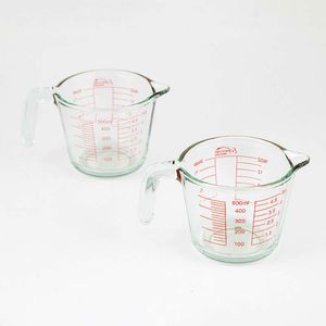 Taza Medidora Expressions Transparente 500 Ml Vidrio 228214