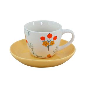 Set Cafe Expressions Cm Multicolor 85 Ml 8 Pz Porcelana 29D-004-T