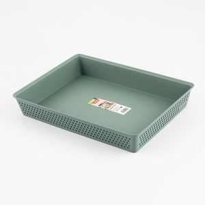 Canastilla Tatay Bohol 6X26X35Cm Verde Plastico 70134.07