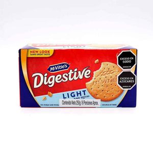 Galletas Mc Vities Digestive Light Cm 250 Gr 8899