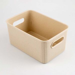 Canasta Tatay Eco 13X18X27Cm Beige Plastico 70102.38