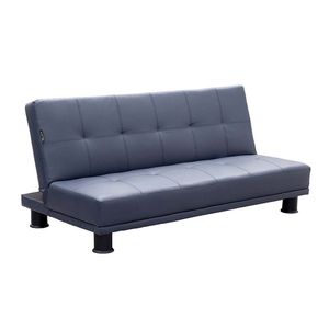 Sofacama Expressions 180X87X80Cm Gris Cuero Sintetico Ge10F000