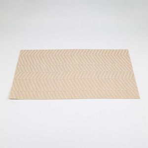 Individual Expressions Rectangular 40X35Cm Crema Pvc Matsl_17233_