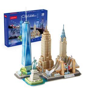 Rompecabezas Cubic Fun New York 3D 37X42Cm Surtido Ecologico Cf02