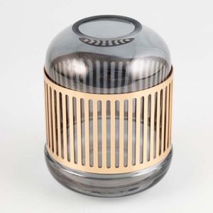 Florero Concepts Gris Vidrio 413_230007