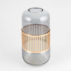 Florero Concepts Gris Vidrio 413_230009