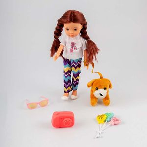 Muneca Maypa Accesorios Mascota Cm Blanco 832-46-A98312