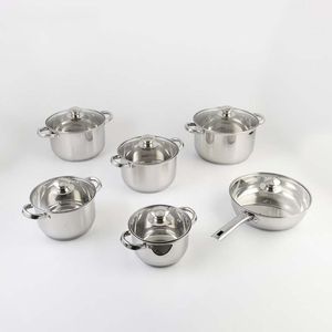 Bateria Cocina Expressions 12 Pz Acero Inoxidable 14636_Sss12