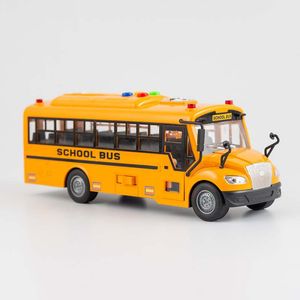 Bus Escolar Maypa Con Luz Y Sonido 31X11Cm Naranja Plastico 832-4
