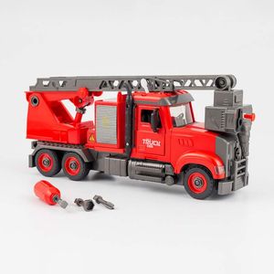 Carro Maypa Bomberos Grua 42X13Cm Rojo Plastico 832-46-A91309