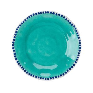 Plato Cena Expressions Colors 27 Cm Azul Claro Melamina Ff0281