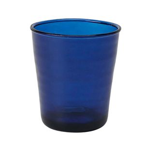 Vaso Corto Expressions Azul 14 Oz 4 Ud Acrilico Ssi104