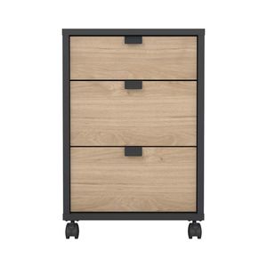 Cajonera Oficina Tvilum Sign 40X60X48Cm Gris Aglomerado 65584Ighl