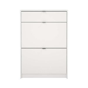 Zapatero Tvilum Shoes 70X101X24Cm Blanco Aglomerado 590114949