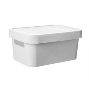Caja Expressions Cobalto 26X18X12Cm Gris 4 Lt Plastico Tg51135