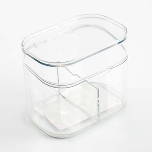 Organizador Expressions 10X10X4Cm Translucido Plastico Tg52680