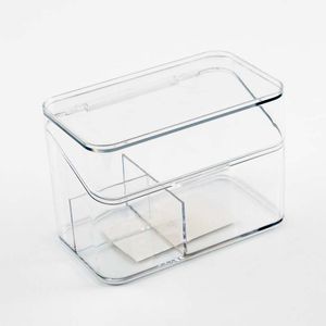 Organizador Expressions 20X17X17Cm Translucido Plastico Tg5267