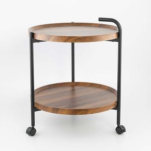 Mesa Auxiliar Concepts 50X55X50Cm Marron Mdf 422-480007