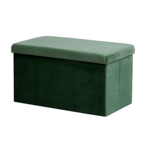 Puff Expressions Plegable 40X71X40Cm Verde Tela Ge10E00079