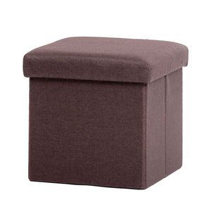 Puff Expressions Plegable 30X30X30Cm Cafe Tela Ge10E00084