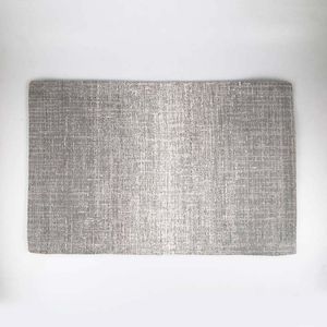 Tapete Expressions Pie De Cama Antique 90X60Cm Gris Claro 100% A