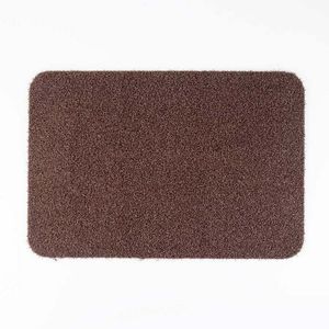 Tapete Expressions Entrada Grass Solid 60X40Cm Cafe 100% Polipro