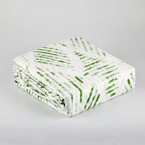 Juego Sabanas Expressions Geometric 150H Sencillo Verde 100% Algo