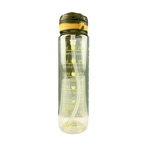 Botella Lugano Verde 1000 Ml Plastico Db-8260