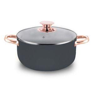 Olla Holstein Dark Grey 24 Aluminio Antiadherente Hh-01006040Dz