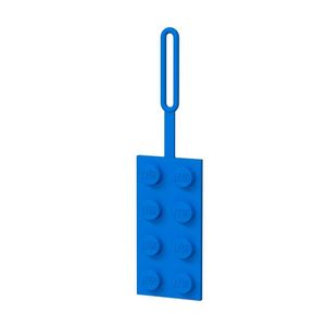 Etiqueta Maleta Lego Iconic 2X4 Blue Cm Plastico Toybuisan1007