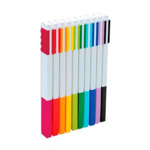 Marcadores Lego Iconic Cm 10 Ud Plastico Ahoscssan1006