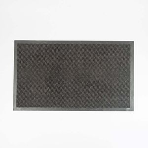 Tapete Dib Entrada Odense 75X45Cm Negro 70% Nylon Fod045-1000/102