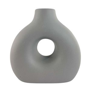 Florero Concepts Jade Collection 3X12X14Cm Gris Dolomita 445-56