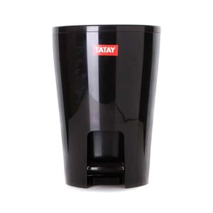 Papelera Tatay Negro 5 Lt Plastico 4434927