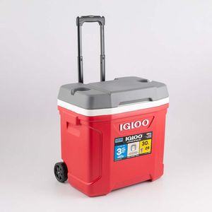 Nevera Igloo Latitud Ruedas 46X18X34Cm Rojo 30 Lt Poliuretano 000