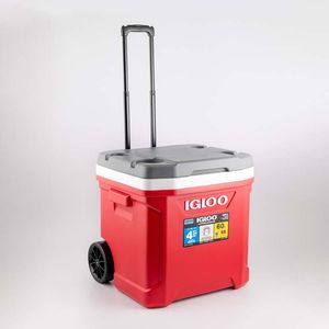 Nevera Igloo Latitud Ruedas 50X20X47Cm Rojo 60 Lt Polipropileno 0