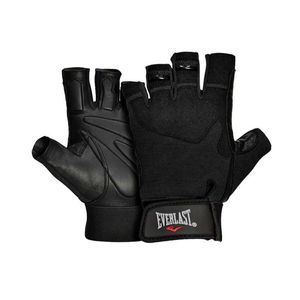 Guante Pesas Everlast Eclipse M Negro Cuero Evwg9H061-M