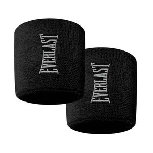 Munequera Everlast 4 10X10X2Cm Negro Tela Evwb4F401