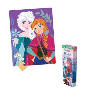 Rompecabezas Ronda Frozen Cm Madera 12602