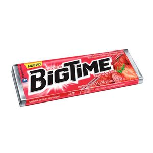 Chiclets Bigtime 11 Gr Fresa 90107915280