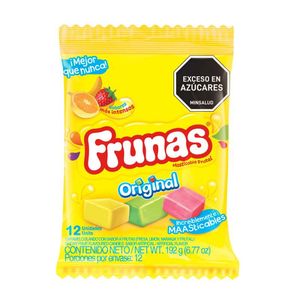 Caramelo Frunas Original 192 Gr Frutas 07774