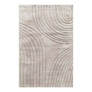 Tapete Dib Monaco 500 120X170Cm Beige Poliester Amo120-2000/500