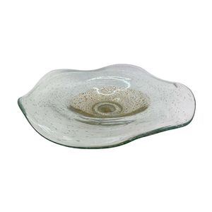 Centro Mesa Vid Concepts Sweet Mocca 39X7X39Cm Azul Vidrio 412