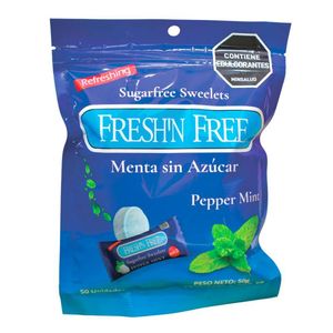 Menta Freshn Free Azul 50 Gr 10907