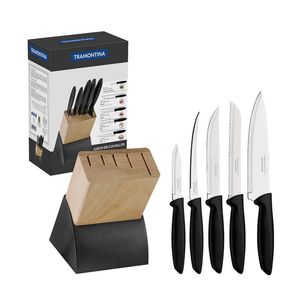 Taco Cuchillos Tramontina 29Cm Natural 6 Pz Acero 23498072