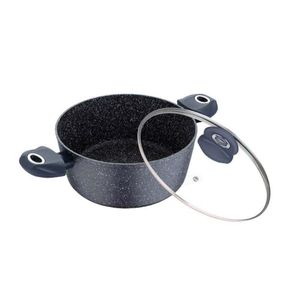 Olla Bergner Orion 24 Cm Gris Aluminio Forjado Bg30381Mbg