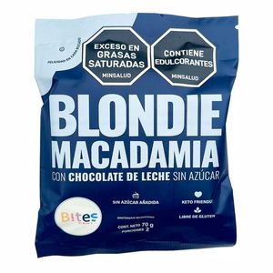 Blondie Bites Macadamia Leche 70 Gr Chocolate 5356