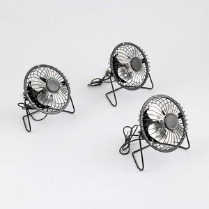 Lleve 3 Ventiladores Sanhuai 4 In Negro 30 V Lgadas Negro