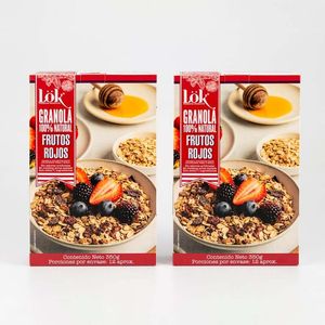 Granola Lok 2Do 30 Dto 350 Gr Frutos Rojos 4