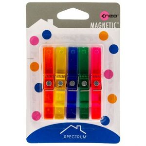 Clip Spectrum 5Cm Multicolor 5 Ud Plastico 13030
